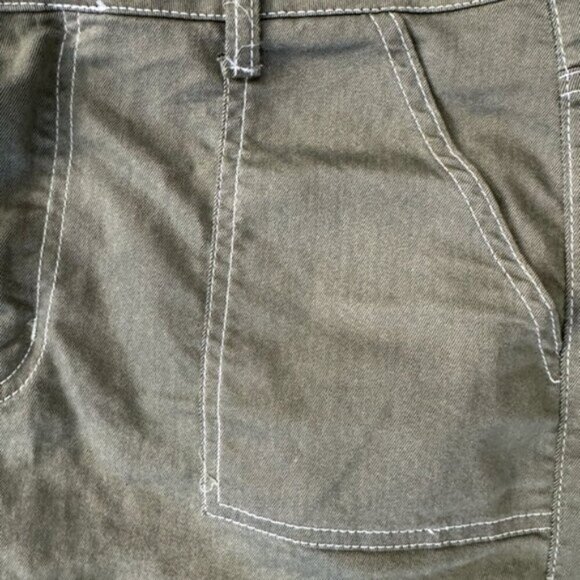 VIP JEANS green Cargo Jeans Juniors 17 plus size - Picture 3 of 8